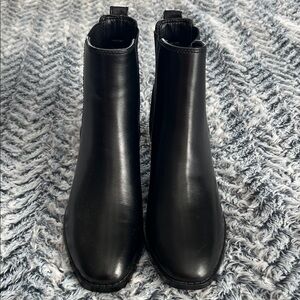 New JCrew Elegant Black Ankle Boots